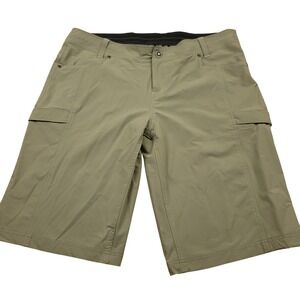 Kuhl Khaki Hiking Travel Lightweight Cargo Shorts Size‎ 14